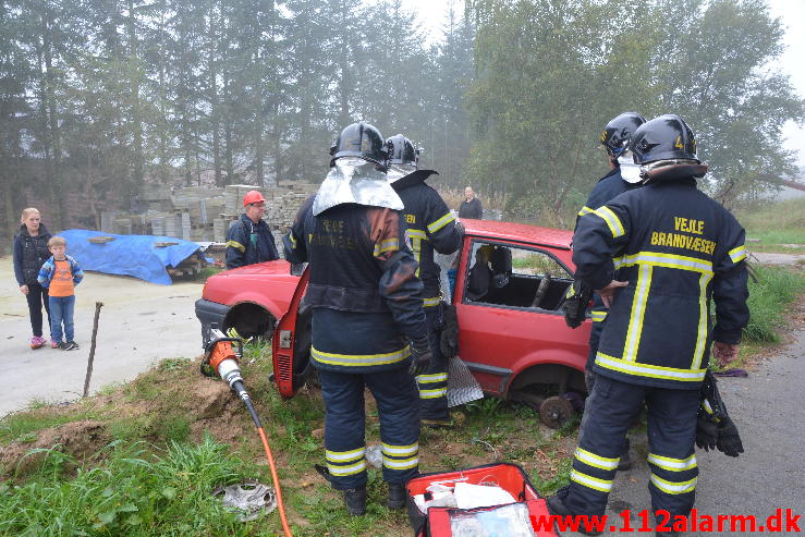 Større øvelse. Bommerhavevej i Skibet. 20/09-2014. Kl. 08:00.