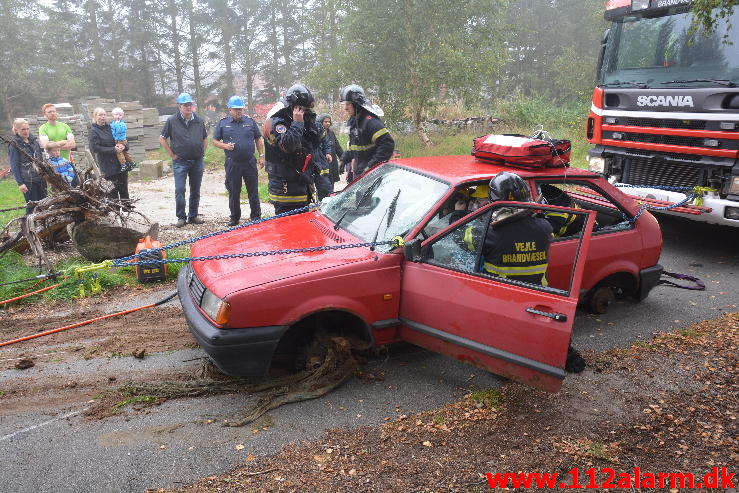 Større øvelse. Bommerhavevej i Skibet. 20/09-2014. Kl. 08:00.