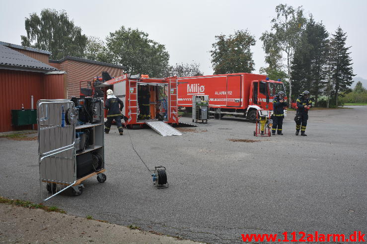 Større øvelse. Bommerhavevej i Skibet. 20/09-2014. Kl. 08:00.