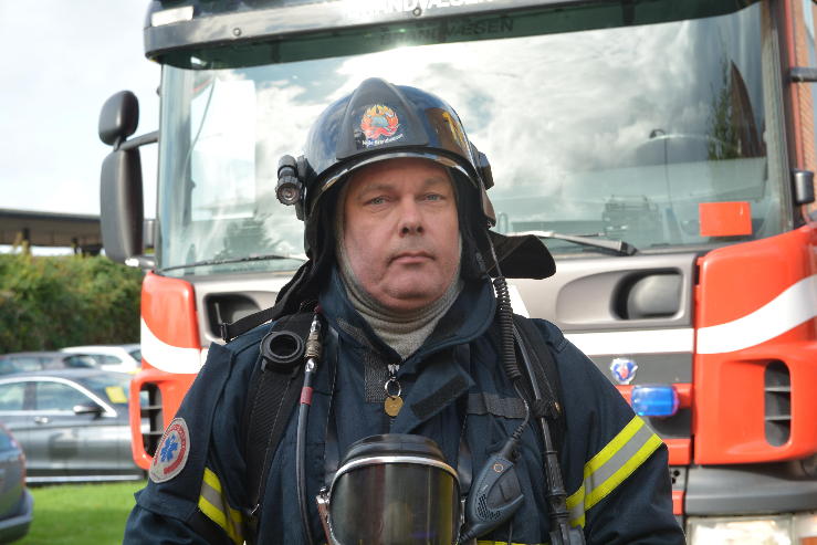 Brand i institution børnehuset. Danmarksgade i Vejle. 26/09-2014. Kl. 14:58.