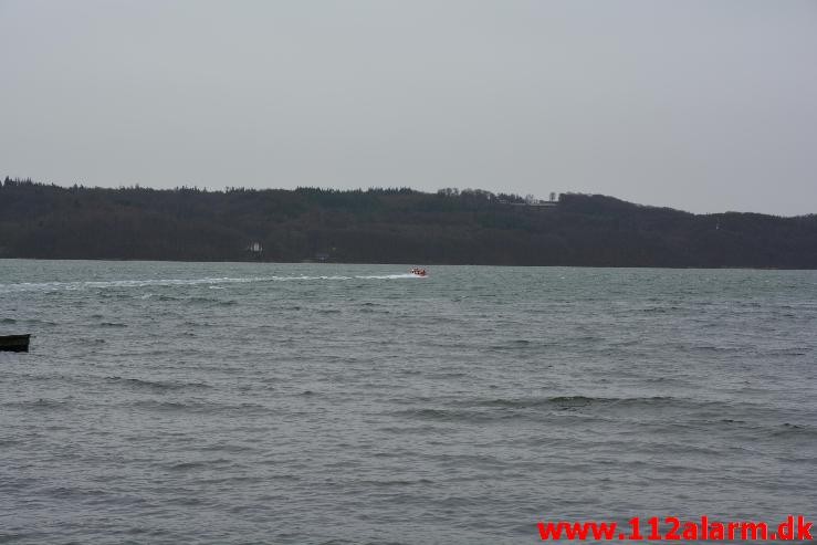 Redning - Drukneulykke.  Ved Tirsbæk strand. 23/12-2014. KL. 12:13.