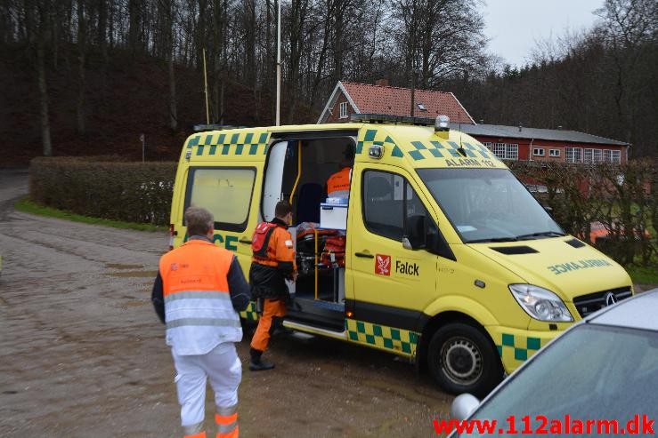 Redning - Drukneulykke.  Ved Tirsbæk strand. 23/12-2014. KL. 12:13.