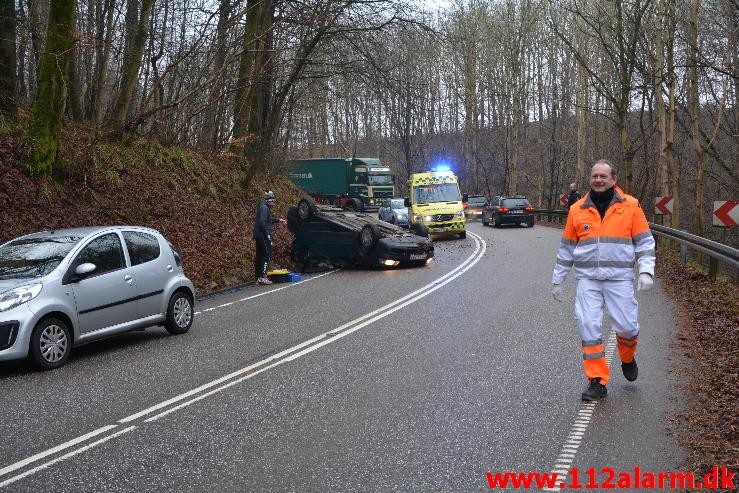 FUH-Fastklemte. Jellingvej i Vejle. 19/01-2015. Kl. 09:43.