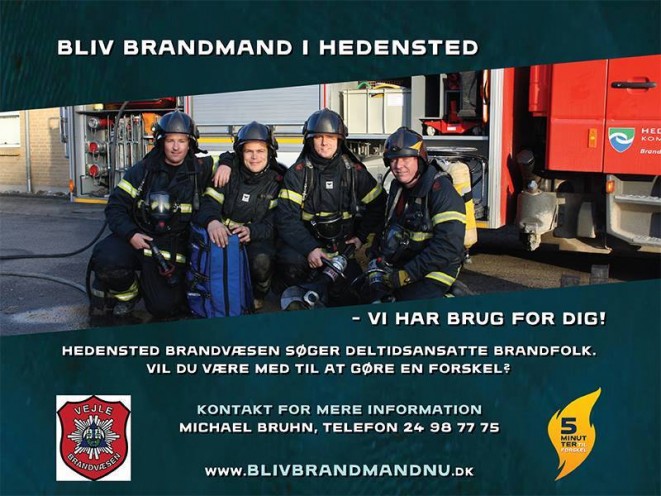 Bliv Brandmand i Hedensted. 2015.