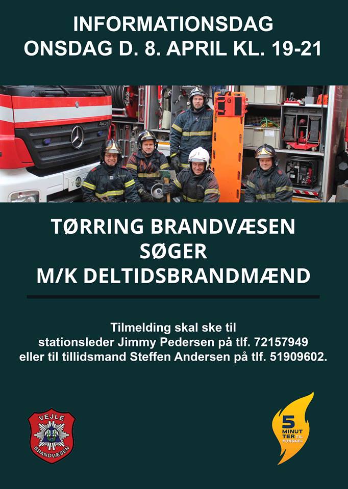 Bliv Brandmand i Tørring. 2015.