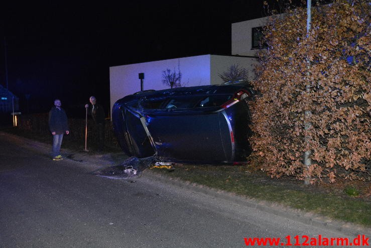 FUH med fastklemt. Mølvangvej 75 Jelling. 08/04-2015. Kl. 21:20.