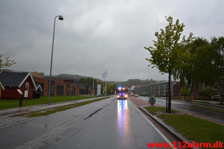 Brand i Institution. Campus  Boulevarden i Vejle. 18/05-2015. Kl. 19:39.