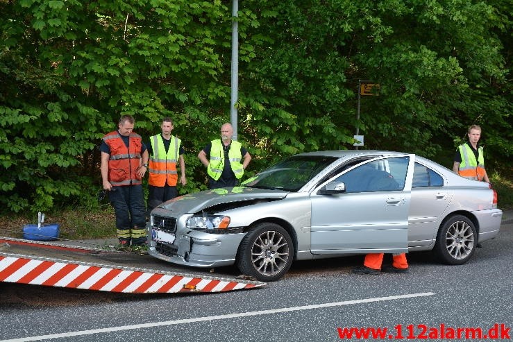 Forurening efter FUH. Vardevej 149 i Vejle. 16/06-2015. Kl. 16:55.