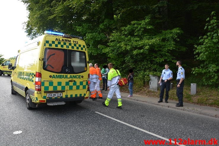 Forurening efter FUH. Vardevej 149 i Vejle. 16/06-2015. Kl. 16:55.