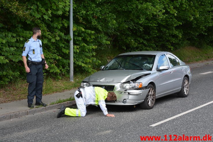 Forurening efter FUH. Vardevej 149 i Vejle. 16/06-2015. Kl. 16:55.