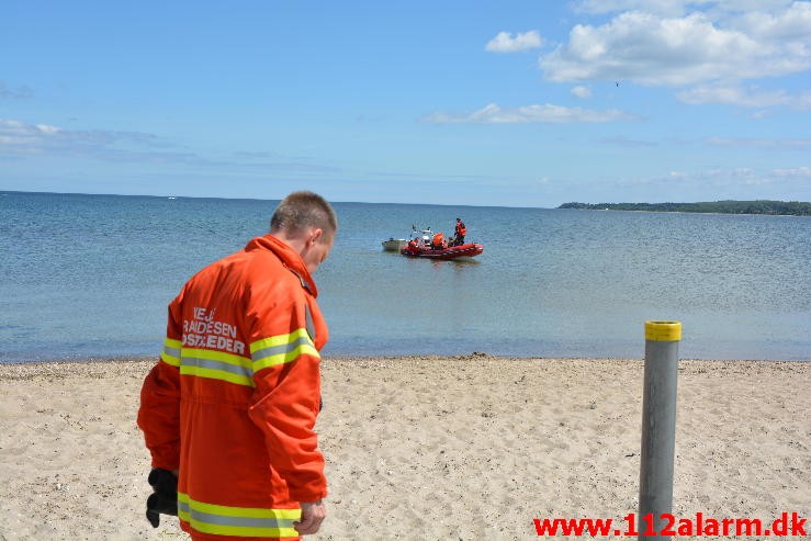 En lykkelig redningsaktion. Høll Strand G310. 28/06-2015. KL. 12:17.