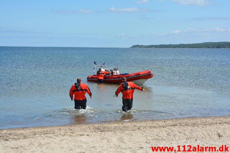 En lykkelig redningsaktion. Høll Strand G310. 28/06-2015. KL. 12:17.