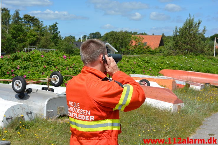 En lykkelig redningsaktion. Høll Strand G310. 28/06-2015. KL. 12:17.