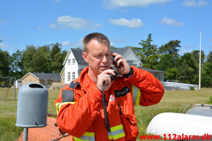 En lykkelig redningsaktion. Høll Strand G310. 28/06-2015. KL. 12:17.