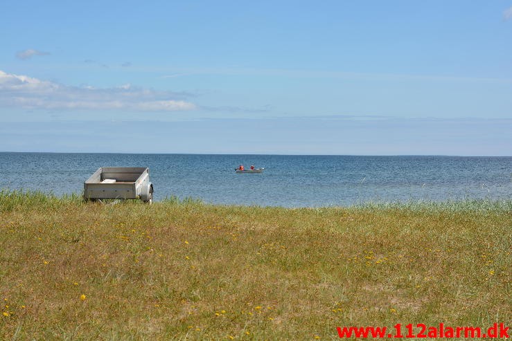 En lykkelig redningsaktion. Høll Strand G310. 28/06-2015. KL. 12:17.