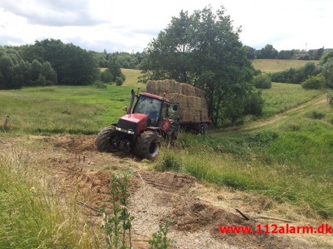 En lille Falck opgave. Grønnedalen i Vejle. 06/07-2015. Kl. 15:20.