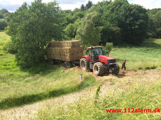 En lille Falck opgave. Grønnedalen i Vejle. 06/07-2015. Kl. 15:20.