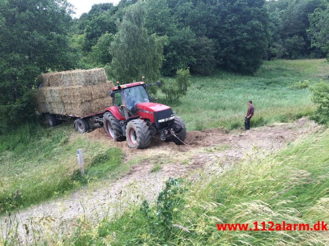 En lille Falck opgave. Grønnedalen i Vejle. 06/07-2015. Kl. 15:20.