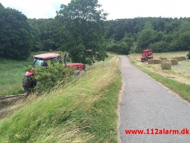 En lille Falck opgave. Grønnedalen i Vejle. 06/07-2015. Kl. 15:20.