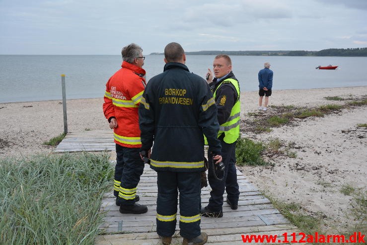 Redning drukneulykke ”HAVET” Folmersvej i Høl. 21/07-2015. Kl.20:59.