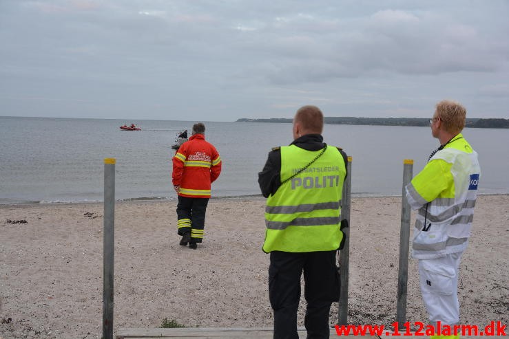 Redning drukneulykke ”HAVET” Folmersvej i Høl. 21/07-2015. Kl.20:59.