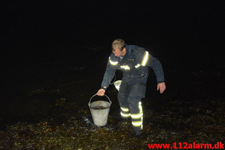 Mindre brand. Tirsbæk Strandvej. 20/08-2015. Kl. 21:21.