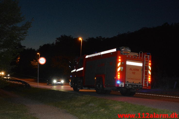 Mindre brand. Tirsbæk Strandvej. 20/08-2015. Kl. 21:21.