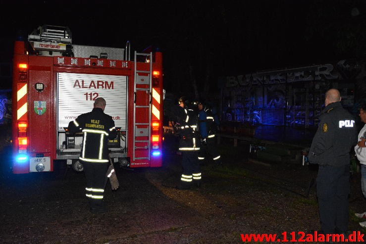 Mindre brand. Spinderigade i Vejle. 16/09-2015. Kl. 00:12.