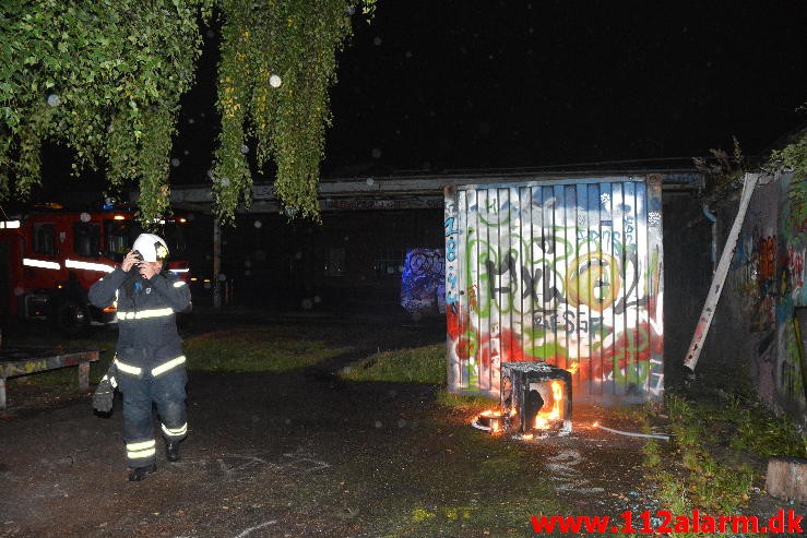 Mindre brand. Spinderigade i Vejle. 16/09-2015. Kl. 00:12.