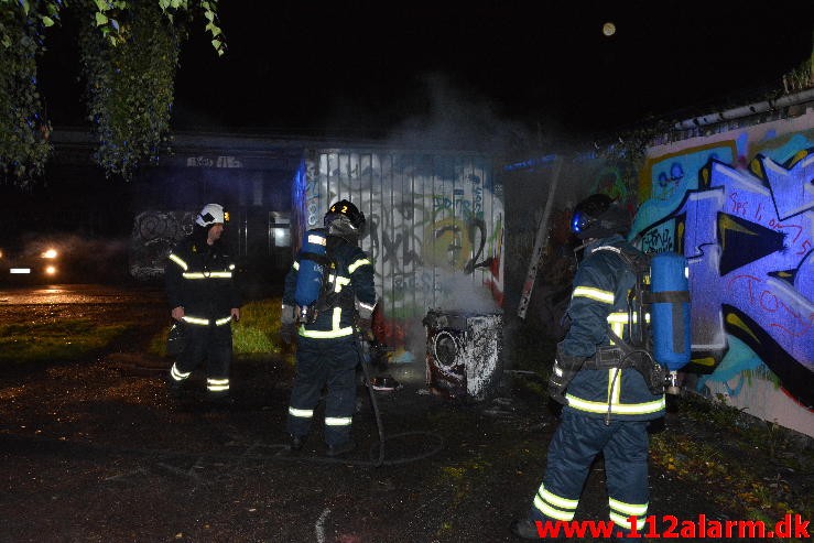 Mindre brand. Spinderigade i Vejle. 16/09-2015. Kl. 00:12.