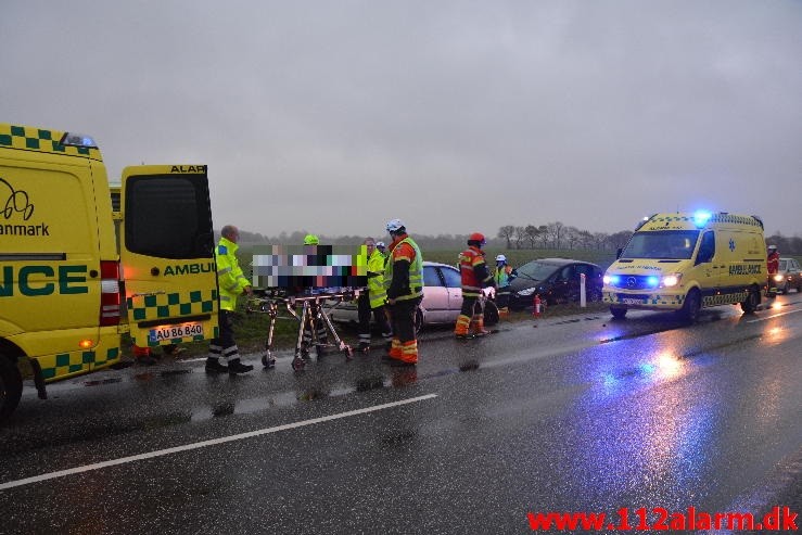 FUH med fastklemt på Kornmarken 17 ved Gravens. 11/11-2015. Kl. 15:40.