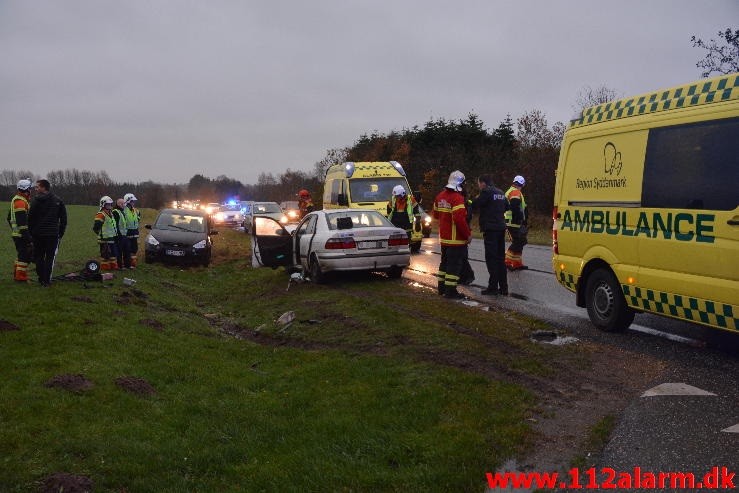 FUH med fastklemt på Kornmarken 17 ved Gravens. 11/11-2015. Kl. 15:40.