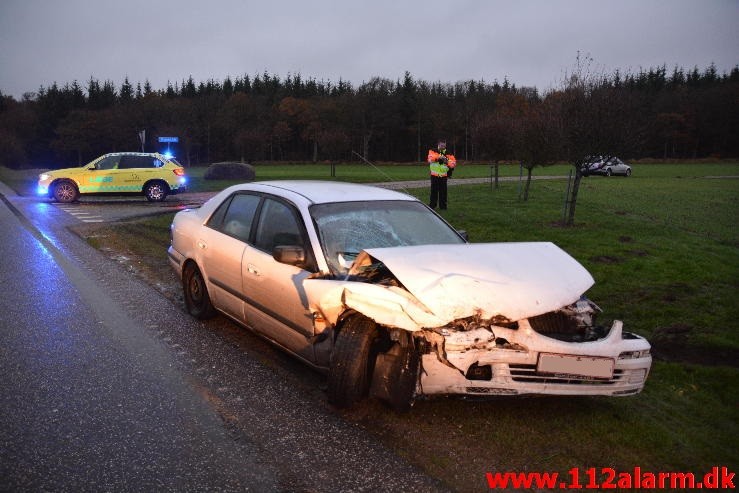 FUH med fastklemt på Kornmarken 17 ved Gravens. 11/11-2015. Kl. 15:40.