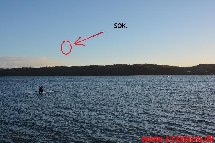 Redning drukneulykke. Vejle fjord. 11/142-2015. Kl. 14:28.