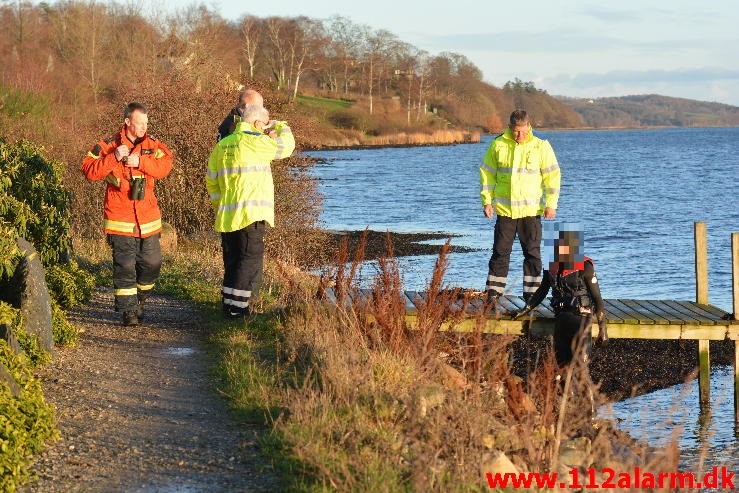 Redning drukneulykke. Vejle fjord. 11/142-2015. Kl. 14:28.