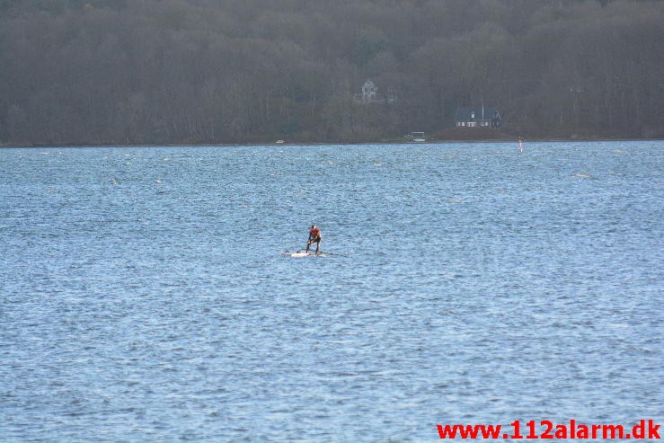 Redning drukneulykke. Vejle fjord. 11/142-2015. Kl. 14:28.