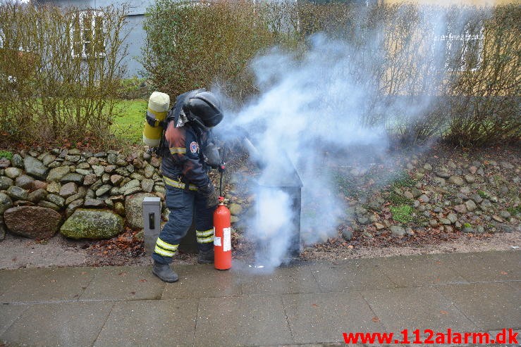 Brand i Transformator. Grejsdalsvej 243. 27/01-2016. Kl. 11:23.