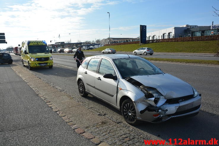 Mindre Trafik uheld. Horsensvej i Vejle. 13/03-2016. 15:29.