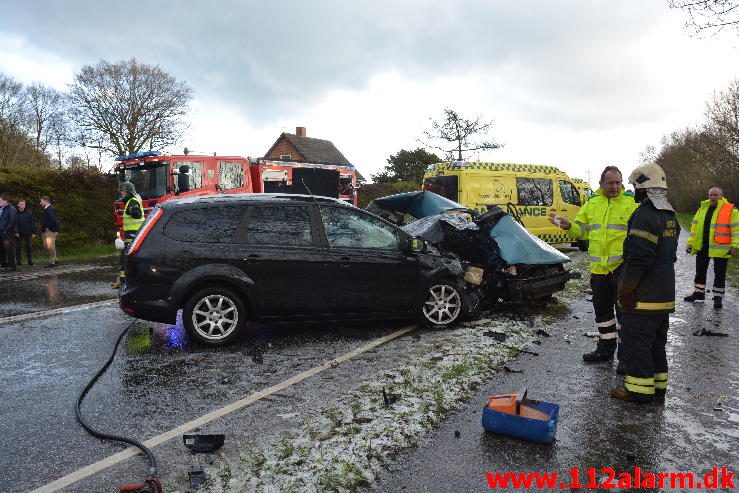 3 Uheld på under 30 minutter. Fredericiavej/E45 i Vejle. 26/04-2016. Kl. 18:12.