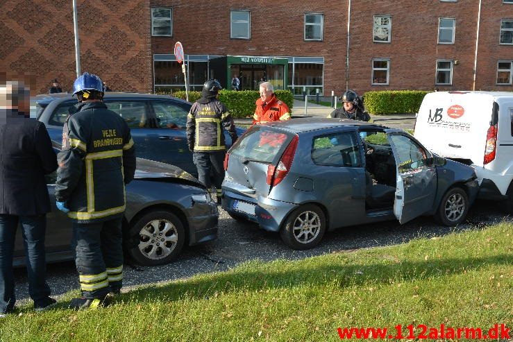 FUH med fastklemt. Damhaven i Vejle. 09/05-2016. Kl. 8:09.