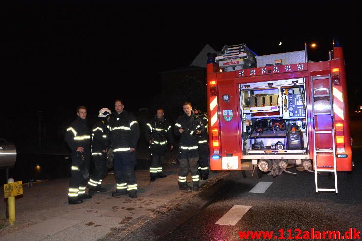 Mindre brand. Jellingvej i Vejle. 11/05-2016. Kl. 23:38.