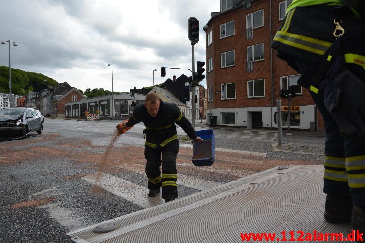 Så skete det igen. Horsensvej og Nørrebrogade. 14/05-2016. Kl. 13:27.