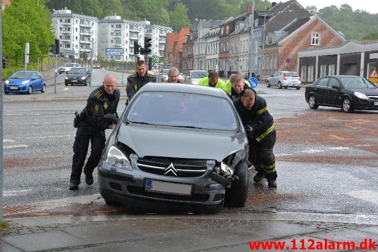 Så skete det igen. Horsensvej og Nørrebrogade. 14/05-2016. Kl. 13:27.