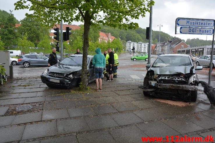 Så skete det igen. Horsensvej og Nørrebrogade. 14/05-2016. Kl. 13:27.