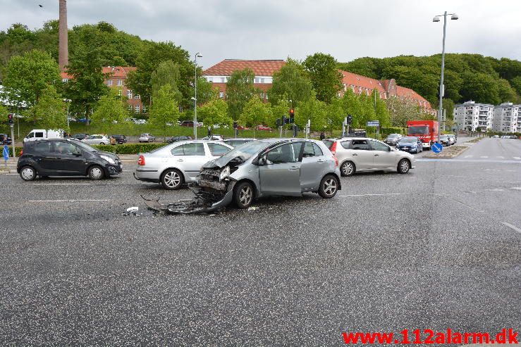 Så skete det igen. Horsensvej og Nørrebrogade. 14/05-2016. Kl. 13:27.