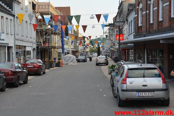 Mand dræbt med kniv. Vestergade i Vejle. 01/06-2016. Kl. 20:00.