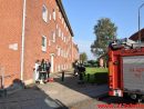 Brand i Etageejendom. Ellevang 14 i Vejle. 08/09-2016. Kl. 08:43.