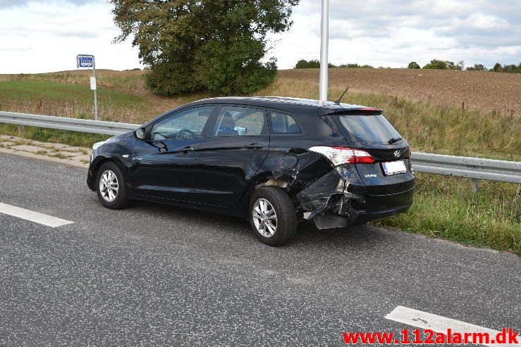 FUH med fastklemt. Viborg Hovedvejen. 06/10-2016. Kl. 16:29.