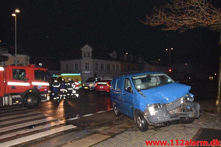 Fuh-Fastklemt. Vesterbrogade i Vejle. 22/12-2016. KL. 05:52.