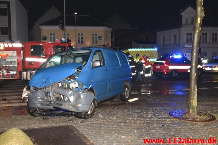 Fuh-Fastklemt. Vesterbrogade i Vejle. 22/12-2016. KL. 05:52.